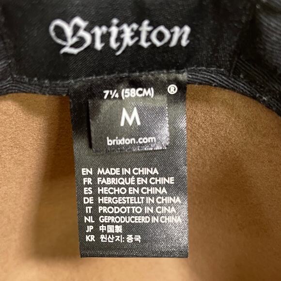 Brixton Tan Women's Felt Hat - Picture 5 of 5